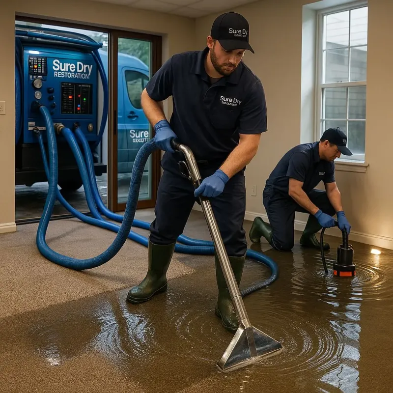 Water Extraction and Removal process in Red River Parish, LA